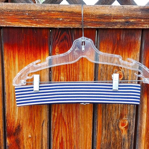 Smart set Blue and cream waist belt - Picture 6 of 6